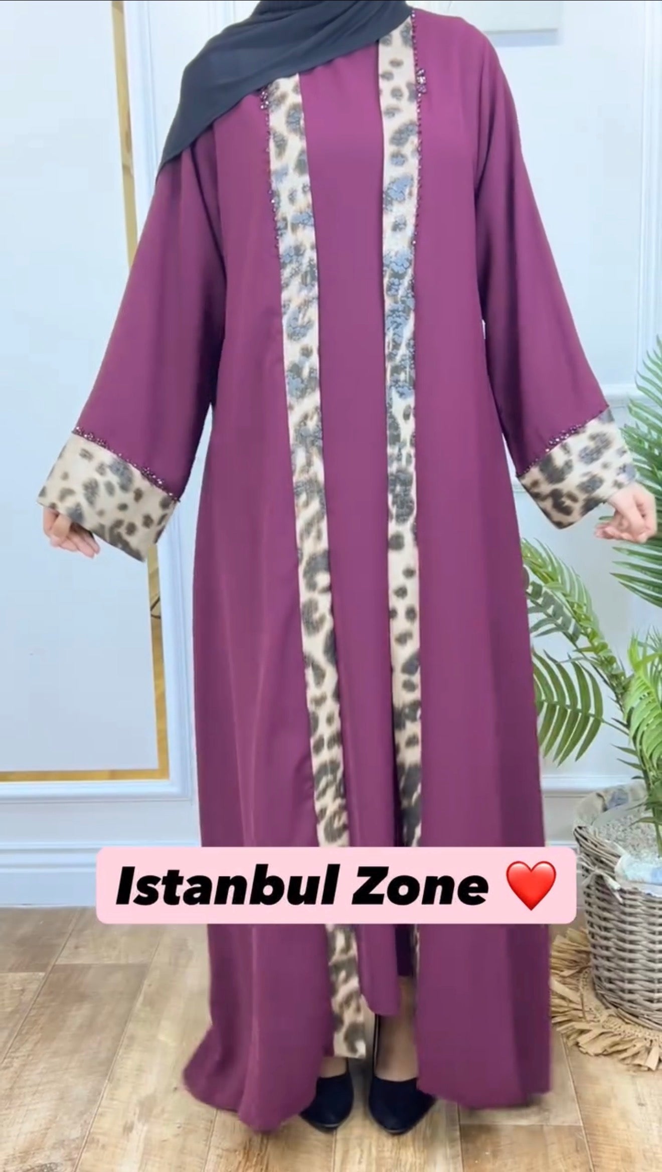 Abaya turc 2 pieces